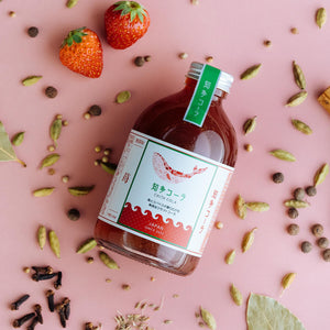 [2本セット]知多コーラ -苺- 240ml