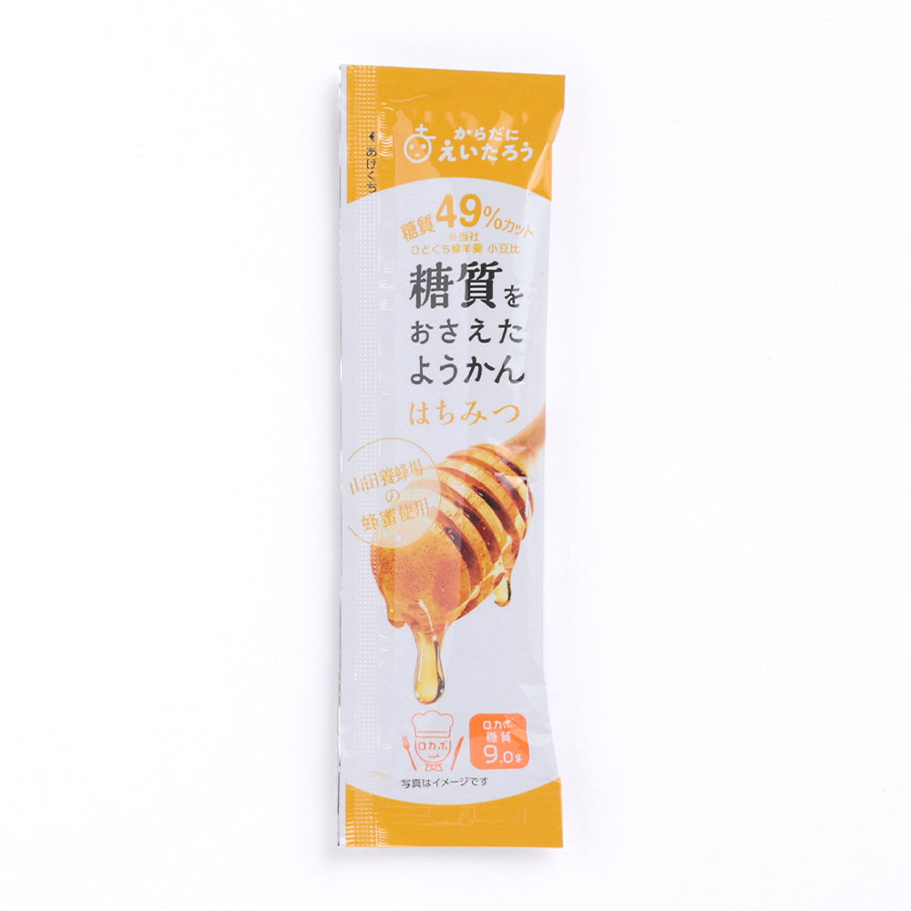 10本セット]糖質をおさえたようかん はちみつ 27g 榮太樓總本鋪