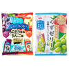 [2種計8袋]金城製菓 冷やしてゼリー凍らせてシャーベットぶどう味＆りんご味×3袋+くずゼリー 白桃＆シャインマスカット味×5袋
