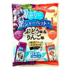 [計48本]金城製菓 冷やしてゼリー凍らせてシャーベットぶどう味＆りんご味 8本入×6袋