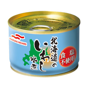 [24缶セット]マルハニチロ 北海道のいわし水煮 食塩不使用 150g