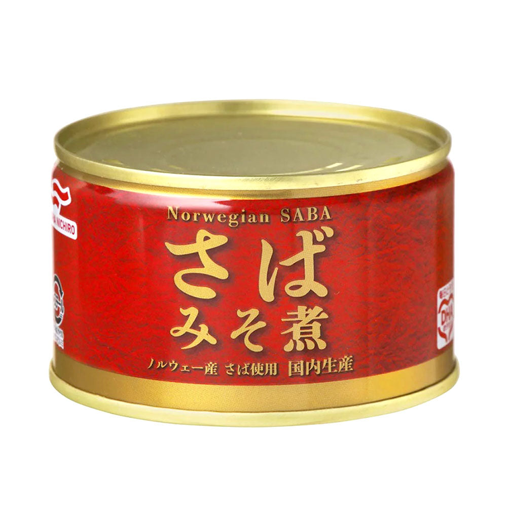 JAPAN-BRAND　–　12缶]マルハニチロ　ノルウェー産　200g　さばみそ煮　FUN