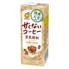 マルサンアイ 国産大豆使用 豆乳飲料 甘くないコーヒー 200ml×72本