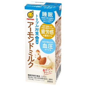 マルサンアイ 機能性表示食品 トリプル対策 この一本 アーモンドミルク 200ml×48本