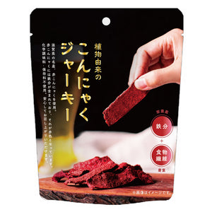 [2袋セット]東京バル EASY VEGAN 植物由来のこんにゃくジャーキー 20g×2