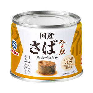 Umios(旧マルハニチロ) さばみそ煮 缶詰 190g×24缶 – JAPAN-BRAND FUN