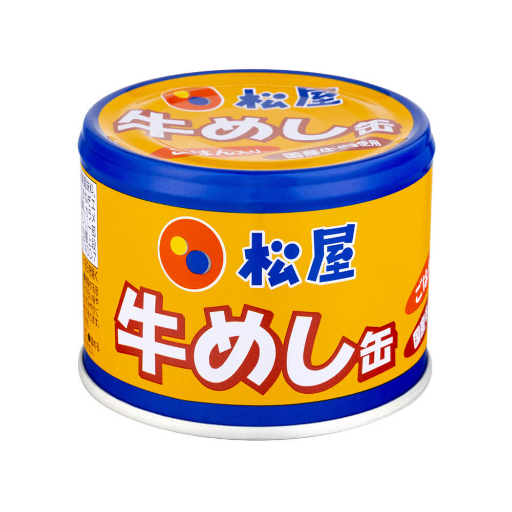 190g×24缶　FUN　–　JAPAN-BRAND　信田缶詰　松屋牛めし缶