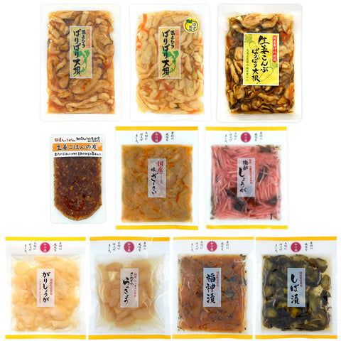 マルアイ食品 バラエティ漬物10種セット