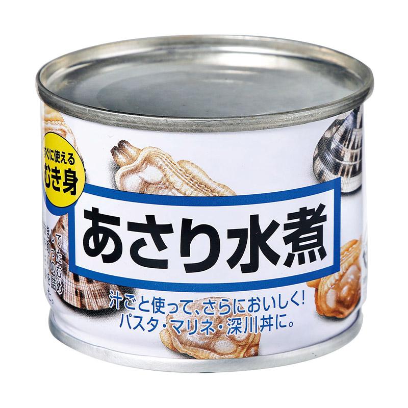 130g×12缶　1缶360円]マルハニチロ　–　JAPAN-BRAND　あさり水煮　缶詰　FUN
