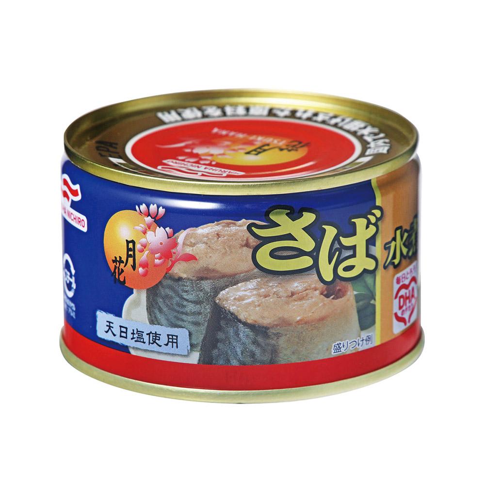 JAPAN-BRAND　–　月花　マルハニチロ　48缶　さば水煮　FUN