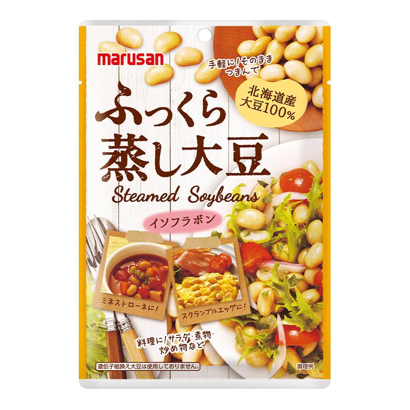 JAPAN-BRAND　FUN　10袋入/1袋174円]マルサンアイ　100g　ふっくら蒸し大豆　–