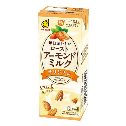 [1本95円/48本入]マルサンアイ 毎日おいしいローストアーモンドミルク オリジナル 200ml