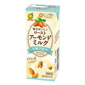 [1本95円/48本入]マルサンアイ 毎日おいしいローストアーモンドミルク 砂糖不使用 200ml
