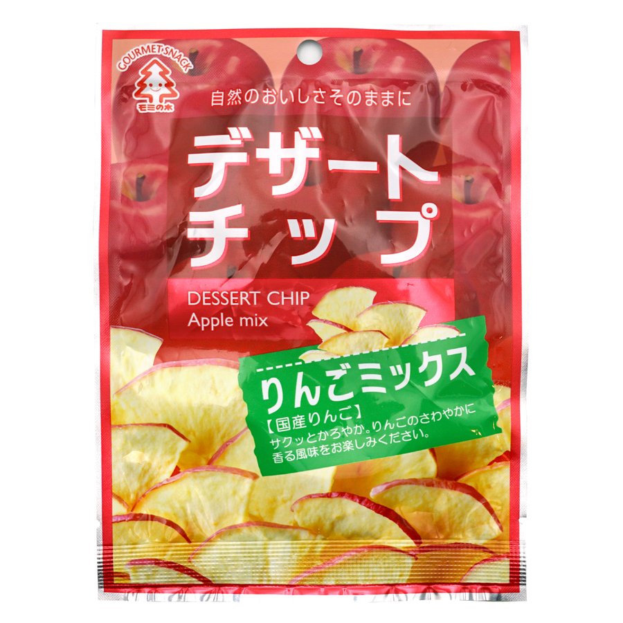 りんごミックス×12袋　FUN　–　JAPAN-BRAND　モミの木　デザートチップ