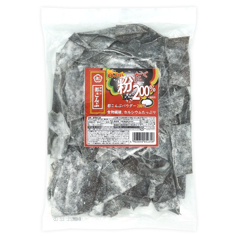 JAPAN-BRAND　500g×1袋　旨スッパの粉だく200％都こんぶ　–　中野物産　FUN