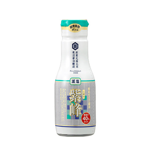 柴沼醤油 減塩 紫峰しょうゆ 200ml×4本 鮮度保持ボトル – JAPAN-BRAND FUN