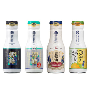 柴沼醤油 4種おためしセット 200ml×4本 鮮度保持ボトル