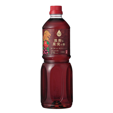 [1L×3本]フルーツビネガー 黒酢と果実の酢 希釈タイプ 内堀醸造