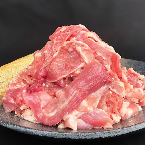 [計4kg]国産豚肉こま切れ 500g×8パック 冷凍便 